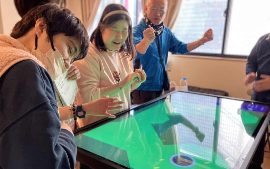 People are enjoying social interactions through digital games.