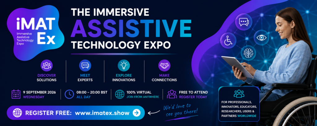 YetiCare will be participating in the Immersive Assistive Technology Expo (IMATEx), the world's first fully virtual event dedicated to assistive technology.